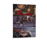 JUYERGWERKJ The Notebook 2004 (10) Affiches esthétiques murales décoratives sur toile style vintage pour salon, chambre à coucher, 50 x 75 cm, style cadre