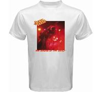 JUYHGGTFY April Wine Nature of The Beast Men's White T-Shirt Manches Courtes(XX-Large)