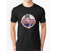 JUYHGGTFY Bubba Gump Shrimp T Shirt Forest Gump Tom Hanks Film Movie Manches Courtes(Large)
