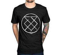 JUYHGGTFY Bury Tomorrow Runes T-Shirt Manches Courtes(Large)
