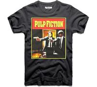 JUYHGGTFY CHICUN Pulp Fiction Vengeance Damen t Shirt Schwarz Herren Schwarz g Star Manches Courtes(X-Large)