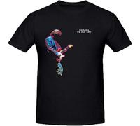 JUYHGGTFY Chris Rea The Blue Cafe Shirts 100 Cotton Men Round Neck Manches Courtes(3X-Large)