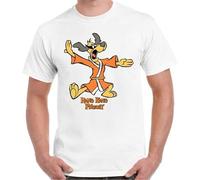 JUYHGGTFY Costume Hong Kong Phooey Funny Animation Retro T Shirt 1157 Manches Courtes(Medium)