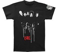JUYHGGTFY Cure Men's Band Drip 2013 Tour Slim Fit T Shirt Black Manches Courtes(X-Large)
