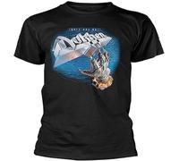 JUYHGGTFY Dokken 'Tooth & Nail' T Shirt Black Manches Courtes(3X-Large)