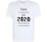 JUYHGGTFY Fathers Day 2020 The 1 Were You Were The Greatest Fun Novelty Slim fit t Shirt Mens Gift Idea Manches Courtes(Medium)