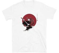 JUYHGGTFY Gown Rurouni Kenshin T-Shirt White White Manches Courtes(XX-Large)