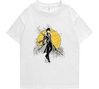 JUYHGGTFY HarajukuGame Genshin Impact Hoodie Zhongli Long Sleeve Sweatshirt Genshin Impact Short Sleeve T-Shirt Manches Courtes(Small)