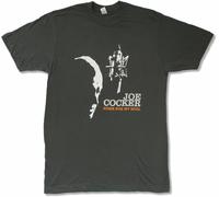 JUYHGGTFY Joe Cocker Profile Hymn for My Soul 2009 Tour Dark Black Mens Women T Shirt 100% Cotton NEW86020 Manches Courtes(XX-Large)