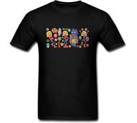 JUYHGGTFY Men's Lizzie McGuire Teen Sitcom Logo Short Sleeve T Shirt Manches Courtes(Large)