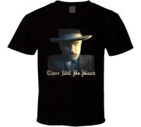 JUYHGGTFY Michael Hamilton There Will Be Blood Daniel Day Lewis T Shirt Manches Courtes(Small)