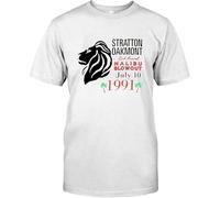 JUYHGGTFY OJh Stratton Oakmont The Wolf of Wall Street T Shirt White Manches Courtes(3X-Large)