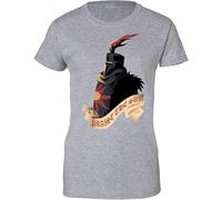 JUYHGGTFY Praise The Sun Solaire Women's T-Shirt Heather Grey Manches Courtes(X-Large)