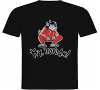 JUYHGGTFY T-Shirt-Nu PAGADI Gift Funny Russians Tuck Wolf Wolk Russia Manches Courtes(Medium)