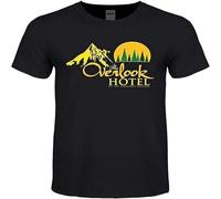 JUYHGGTFY T Shirts Overlook Hotel Men's Black Men's Women T-Shirt Manches Courtes(Medium)