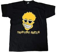 JUYHGGTFY The Toy Dolls Yellow Mascot Face T-Shirt Manches Courtes(Small)