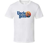 JUYHGGTFY Uncle Ben It's Perfect Everytime T Shirt White Manches Courtes(X-Large)