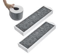 JUYLTOOL Lot de 2 filtres à charbon actif pour plaque de cuisson à recirculation pulsée Bora Pure PUAKF pour votre plaque de cuisson à recirculation Pure/X Pure/S Pure