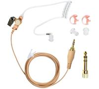 JUYODE Oreillette universelle IFB 3,5 mm Anchor Broadcaster in Ear Monitor sur caméra sur scène Oreillette professionnelle pour iPhone Android Clear-Com Comrex Telex Lecstronics w/1/4'' Connecteur -