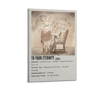 JUYRRGGRG Impression sur toile « To Your Eternity » - Impression d'art mural esthétique - Peinture moderne pour salon - 30 x 45 cm - Style cadre