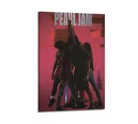 JUYRRGGRG Pearl Jam Affiches sur toile - Impression d'art mural esthétique - Peinture d'art moderne pour salon - 40 x 60 cm - Style cadre