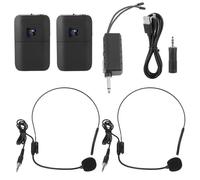 JUZ Micro sans fil Microphone Micro casque UHF sans fil portable avec émetteur-récepteur 7544796216885