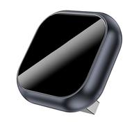 JUZELY Adaptateur CarPlay sans Fil 2-en-1 pour Kia Soul 2014 2015 2016-2024, Compatible Android Auto et iOS Carplay Voiture, Bluetooth 5.0, Connexion Rapide et Stable, Commande Vocale,C-Grey