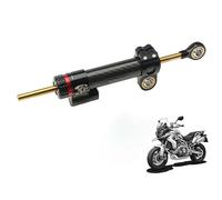 JUZELY Amortisseur De Direction Moto pour BMW R1250GS R 1250 GS R1250GS Rally HP, Moto Stabilisateur De Direction Réglable Amortisseur Contrôle De Sécurité Stabilisateur D'amortisseur,Blackstyle