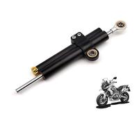 JUZELY Amortisseur De Direction Moto pour Triumph Tiger 800 XC 800 XCX XCa XR XRx XRt, Moto Stabilisateur De Direction Réglable Amortisseur Contrôle De Sécurité Stabilisateur D'amortisseur,Black-A