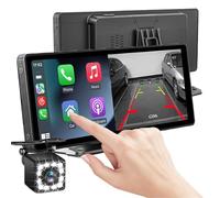 JUZELY Carplay Voiture pour Honda FR-V/Edix HR-V MDX M-NV N-Box N-One N-WGN 2003-2025, CarPlay Voiture & Android Auto sans Fil,sans Fil avec Caméra de Recul 10.26" Écran Tactile