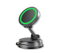 JUZELY Chargeur Telephone Voiture pour VW New Beetle Convertible 2002-2010, Ventouse à Vide Rotatif à 360° et Pliable Support Charge Rapide Chargeur Voiture,A-Black