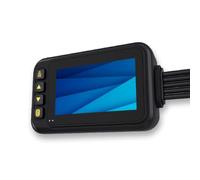 JUZELY Dashcam Moto pour Triumph Triple 765 RS 2023, Caméra Avant et Arrière Étanche Marche/Arrêt Automatique Fixation Guidon