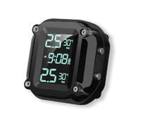 JUZELY Manometre Pression Pneu pour BMW C Evolution Plus 2017-2020, Tpms Moto Suivi Avant Arrière Recharge Magnétique Étanche Pose Rapide