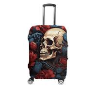 JUZGTSIT Housse de protection élastique avec motif tête de mort pour bagage à main approuvée par la TSA - Convient aux valises de 45,7 à 81,3 cm, Style :, XL, Classique
