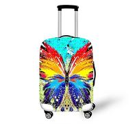 JUZGTSIT Housse de protection élastique moderne à imprimé papillon (papillon 2, S (45,7 à 50,8 cm), Aquarelle., M, Classique