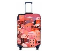 JUZGTSIT Housse de protection élastique pour bagages de 58,4 à 66 cm Motif poisson corail, Orange Apartment Star Moon, XL, Classique