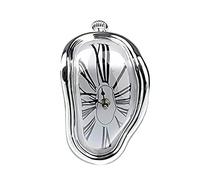 JuZi Store Horloge Fondue Novel Sauréaliste Fondation Murale déformée Horloge Murale surréaliste Salvador Dali Style Dali Accueil Decoration Cadeau