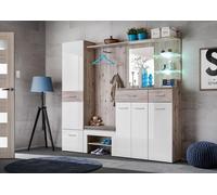 JV Möbel Garde-robe d'entrée moderne en bois Meubles design