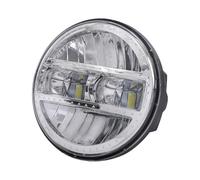 JVA2HP Phares avant Phare Led universel pour motos, 5.75/7 | Phare Led universel pour motos, 5.75/7 pouces, 90W, pour Touring pour Softail Heritage pour Street Glide pour phare Road