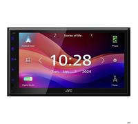 JVC Ampli-tuner multimédia 2 DIN Android Auto™, Apple CarPlay, connexion possible à une caméra de recul, tuner DAB+, av