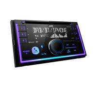 JVC Autoradio 2-DIN KW-DB95BT – CD, USB, iPod, Bluetooth, DAB+, Alexa – Noir