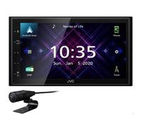 JVC Autoradio tactile 6,8"" 2DIN DAB+/USB/Bluetooth KW-M565DBT
