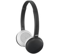 JVC, Casque sans Fil léger, Pliable à Plat pour Le Transporter aisément, HA-S22W-B-U, Blanc/Noir