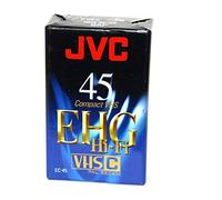 JVC Cassette VHS-C 45 Minutes EHG