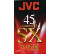 JVC Cassette VHS-C Série SX 45 mn