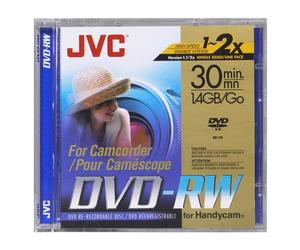 JVC DVD-RW Camescope 1,4 Go re-inscriptible X2