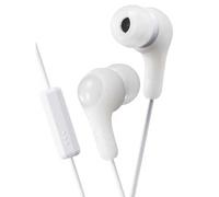 JVC Écouteurs intra-auriculaires HA-FX7M-WN-U Gumy Plus avec télécommande et microphone Blanc