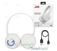 JVC Écouteurs Intra-Auriculaires Bluetooth HA-S36W-W-U Pavillon Stéréophonique
