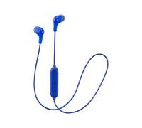JVC Écouteurs intra-auriculaires HA-FX9BT-E Gumy Bluetooth sans fil avec télécommande Bleu