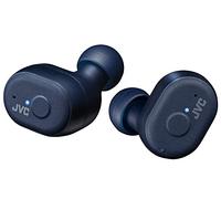 JVC écouteurs True Wireless, Embouts à mémoire de Forme, résistant à l'eau (IPX5), Bluetooth 5.1, HA-A11T-A (Bleu)